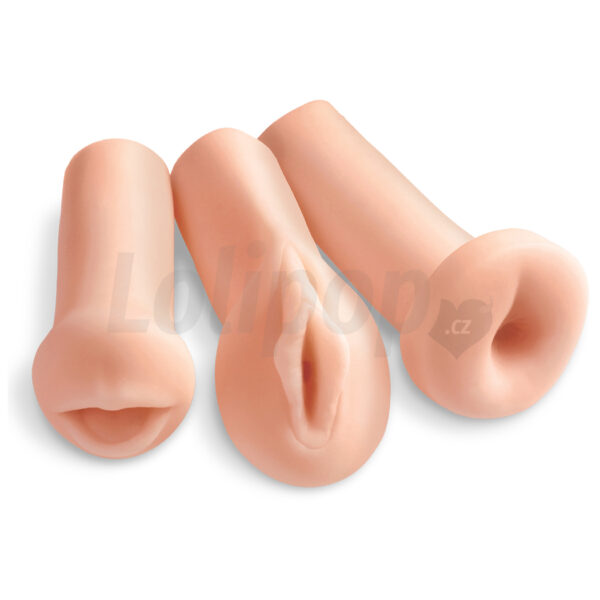 Sada masturbátorů All 3 Holes &amp;#45; vagina