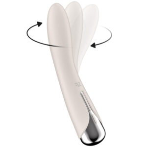 Satisfyer Spinning Vibe 1 G&amp;#45;bod rotační vibrátor bílý