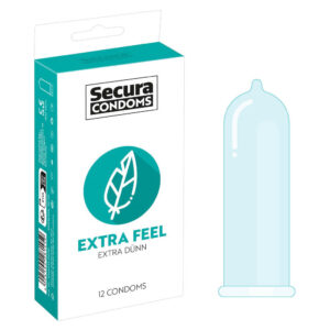 Secura Extra Feel ultra tenké kondomy 12 ks