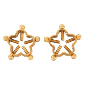 Skřipce na bradavky BAD KITTY ocelové zlaté