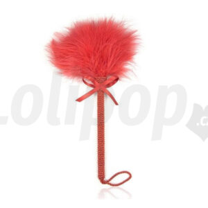 Soft Skin Duster jemné pírko červené