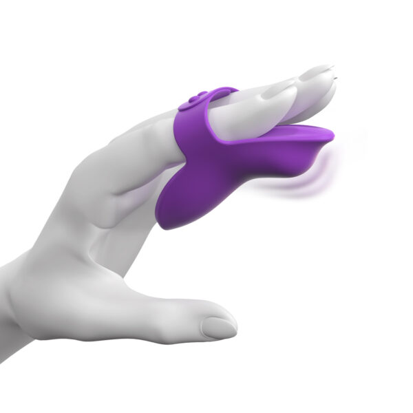 Stimulátor Pipedream Fantasy For Her Finger Vibe fialový