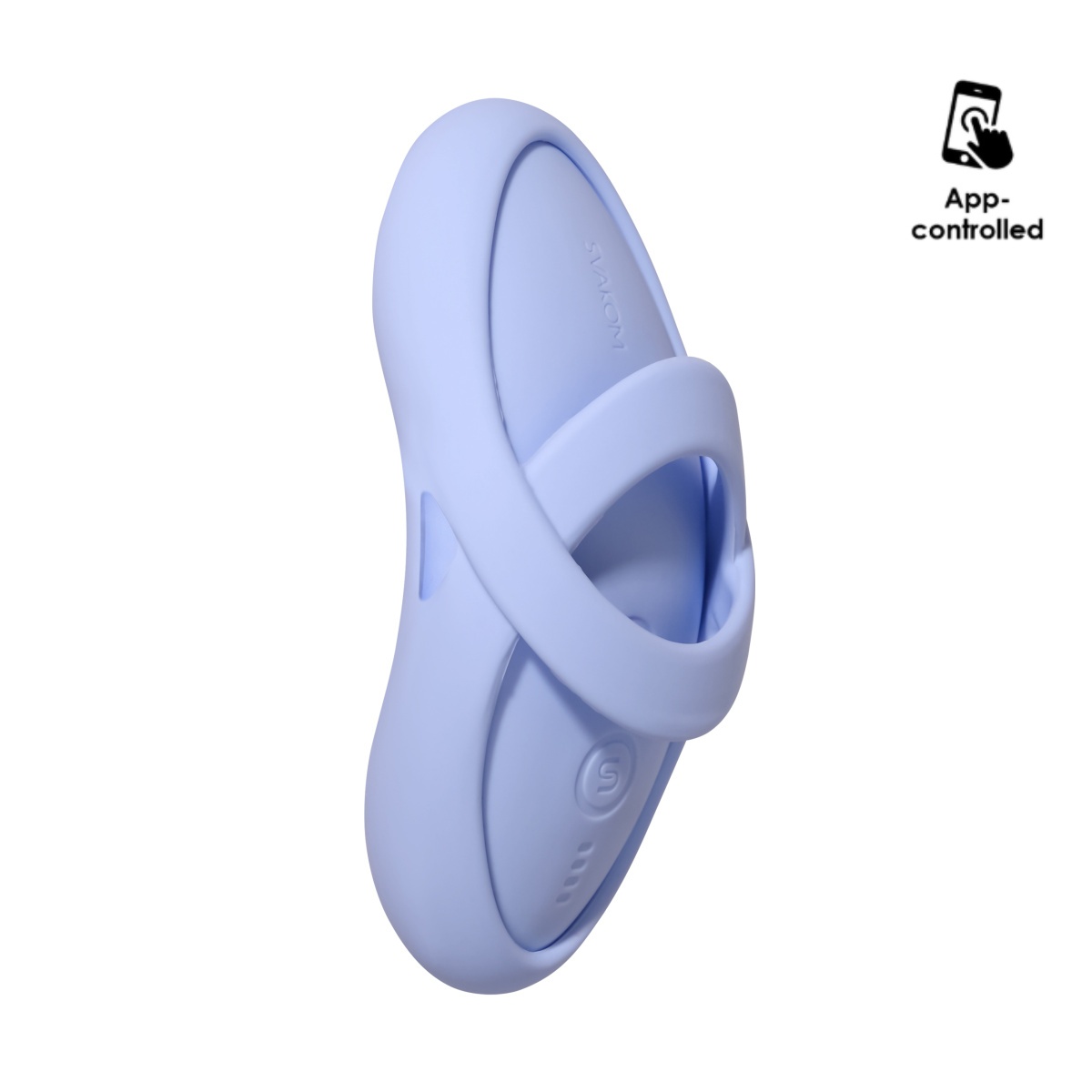 Stimulátor Svakom ECHO 2 Flexible Finger Vibrator modrý