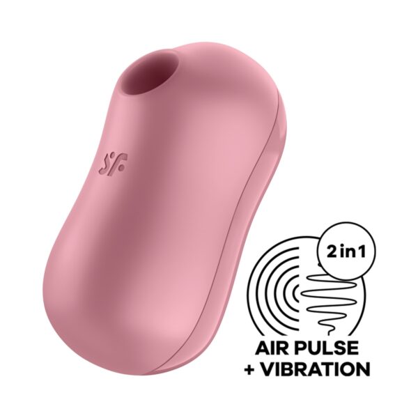 Stimulátor klitorisu SATISFYER COTTON CANDY růžový