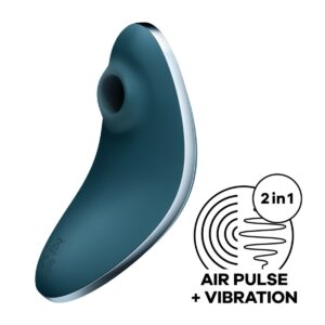 Stimulátor klitorisu SATISFYER Vulva Lover 1 modrý