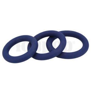 Thick Silicone set pružných silikonových kroužků na penis