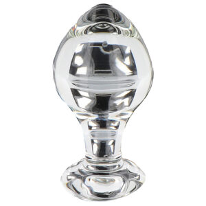 ToyJoy Glass Worxx Brilliant Star kulatý skleněný anální kolík