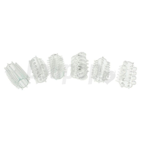 ToyJoy Power Penis Sleeve Set Clear &amp;#45; Sada návleků na penis