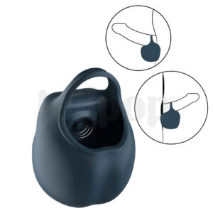 ToyJoy Urban Bronx Scrotum Sleeve Ring Blue