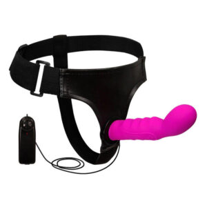 Ultra Harness G&amp;#45;Bod strap&amp;#45;on silikonový vibrátor