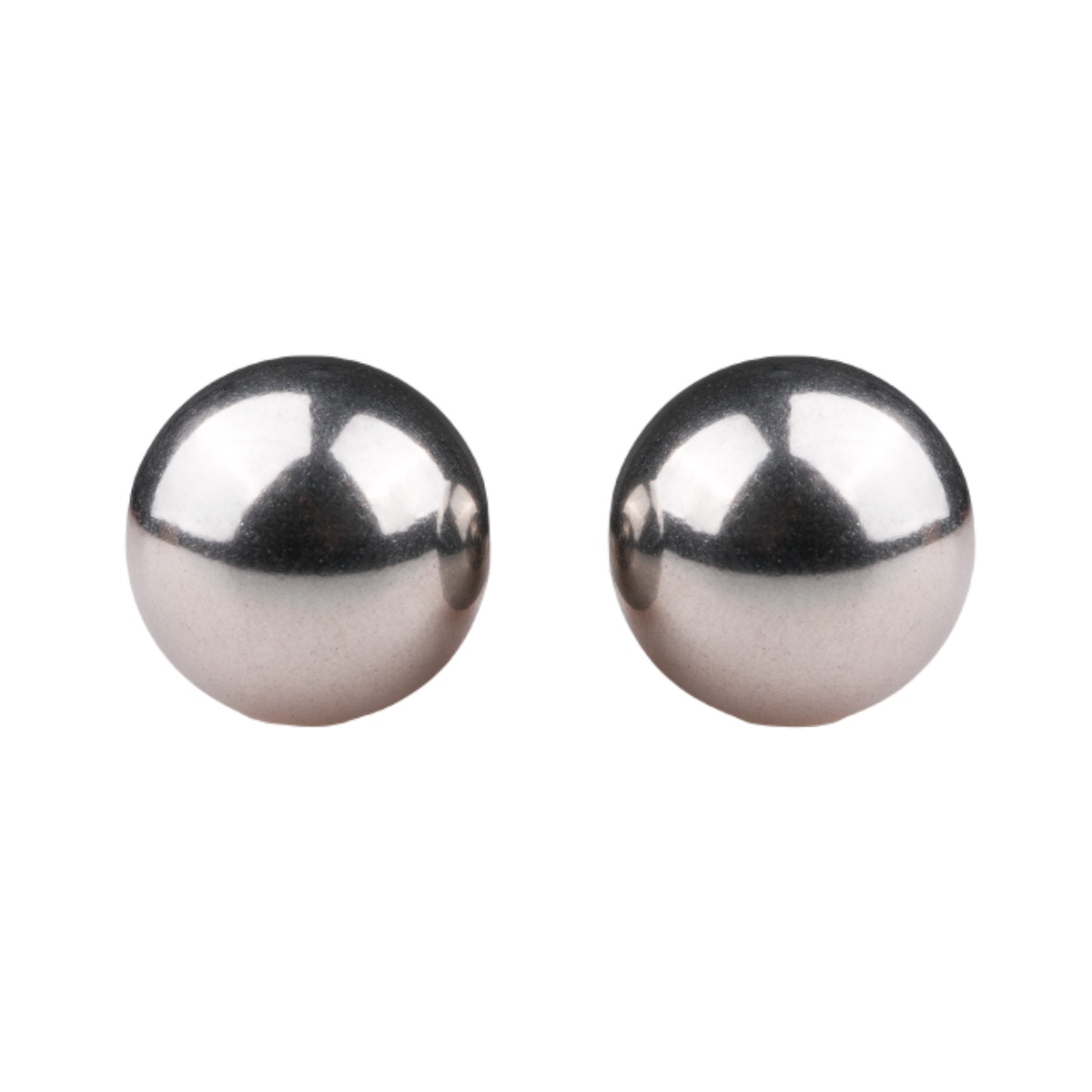 Vaginální kuličky EasyToys Ben Wa 19 mm stříbrné