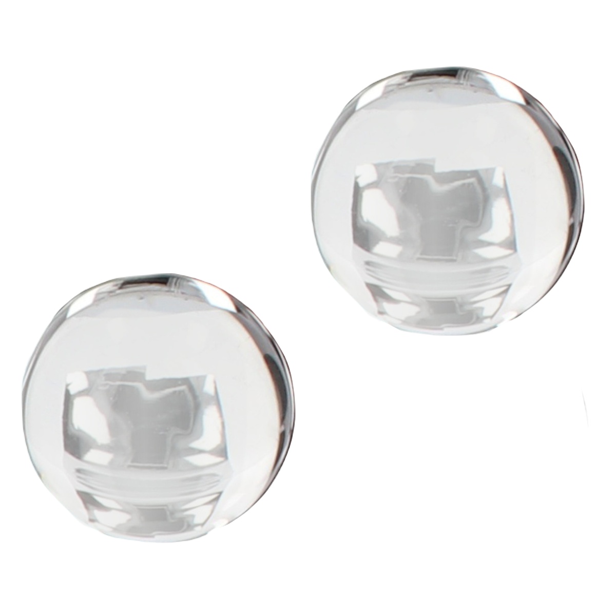 Vaginální kuličky TOYJOY Glass Worxx transparentní