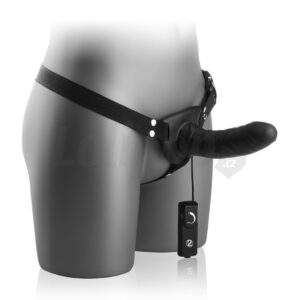 Vibrační strap&amp;#45;on Easy Rider černý