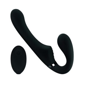 Vibrátor No-Parts Avery Strapless Strap-On 22 cm černý