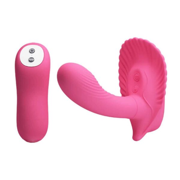 Vibrátor PRETTY LOVE SHELL Remote Control růžový