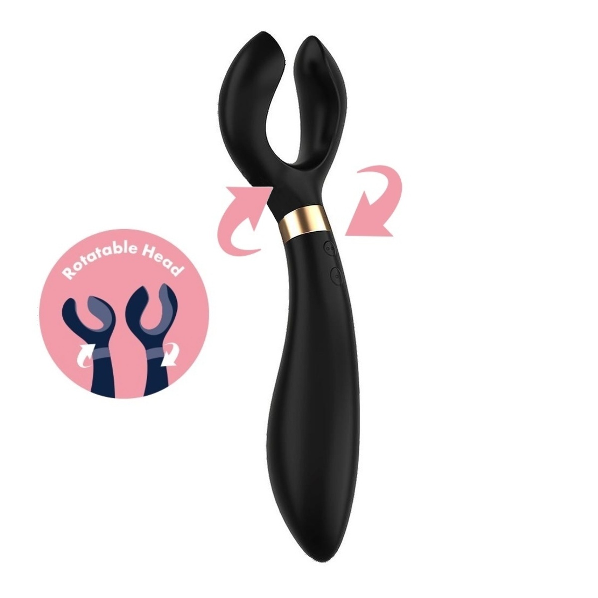 Vibrátor SATISFYER ENDLESS FUN černý