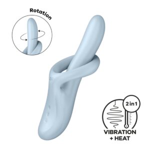Vibrátor SATISFYER Heat Flex 4 šedý