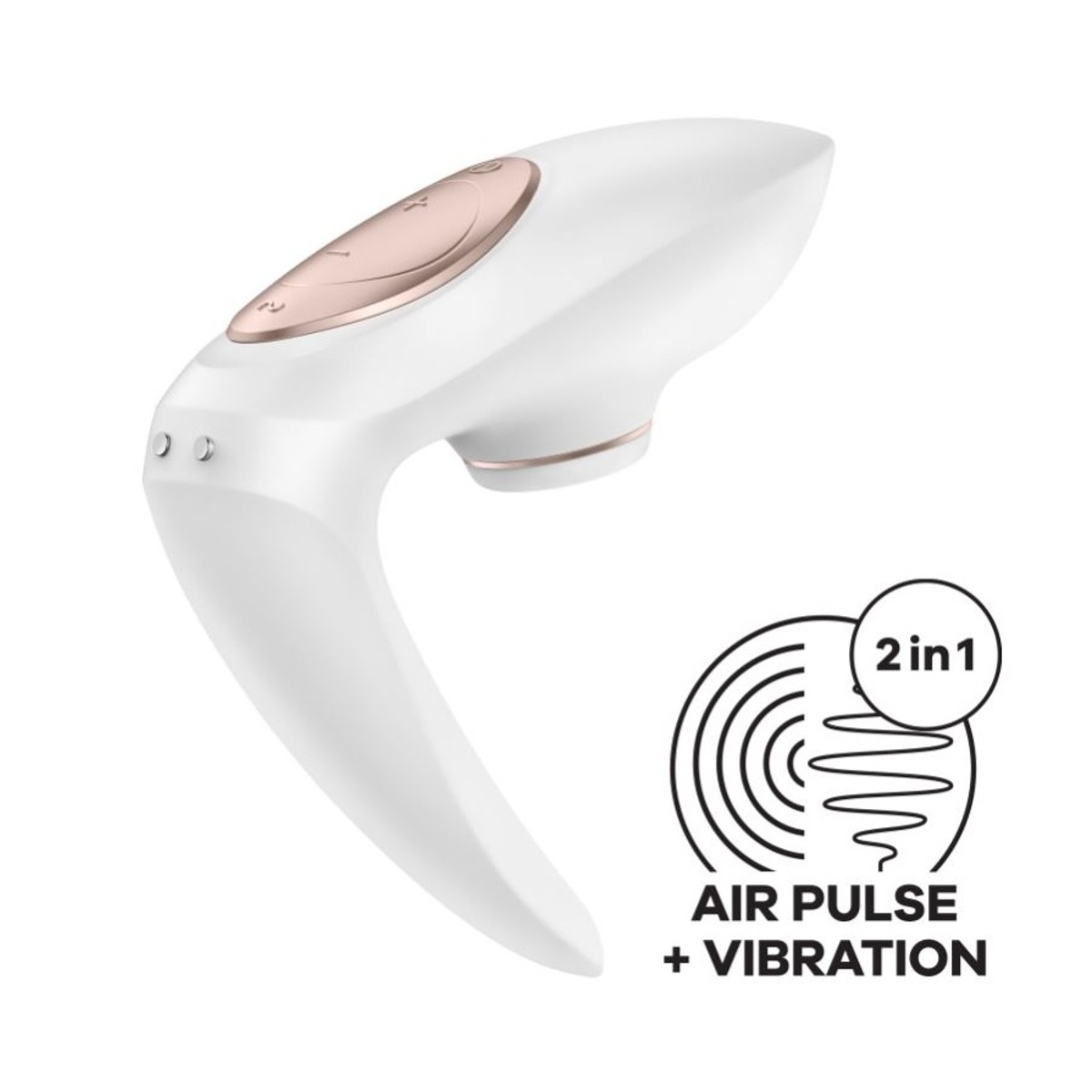 Vibrátor SATISFYER PRO 4 COUPLES bílý