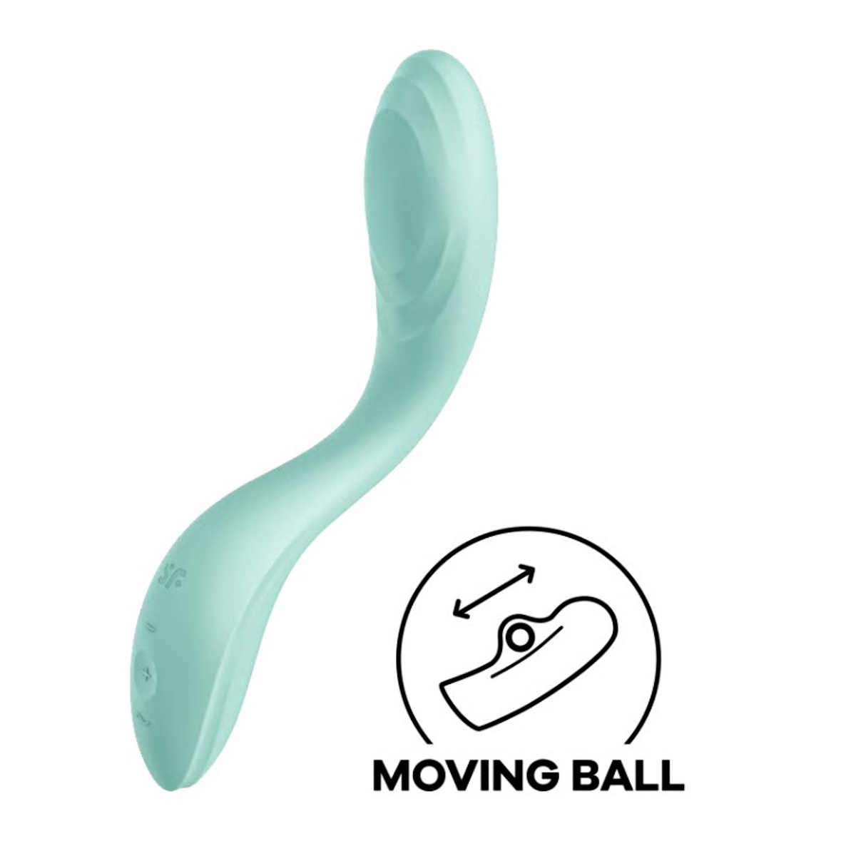 Vibrátor SATISFYER RRROLLING PLEASURE G-Spot zelený