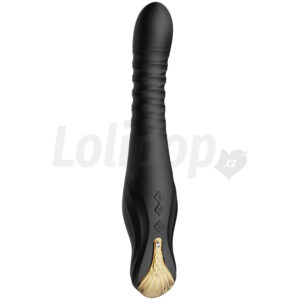 Zalo King Vibrating Thruster Obsidian Black