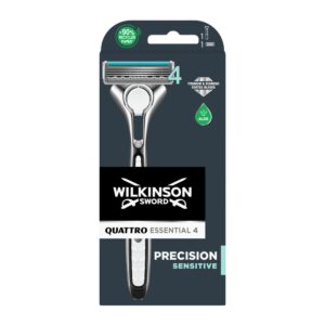 Holicí strojek WILKINSON Sword Quattro Titanium Sensitive + 1 ks hlavice