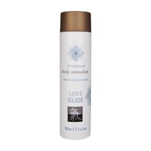 Lubrikační gel HOT Shiatsu Love Glide Silicone 100 ml
