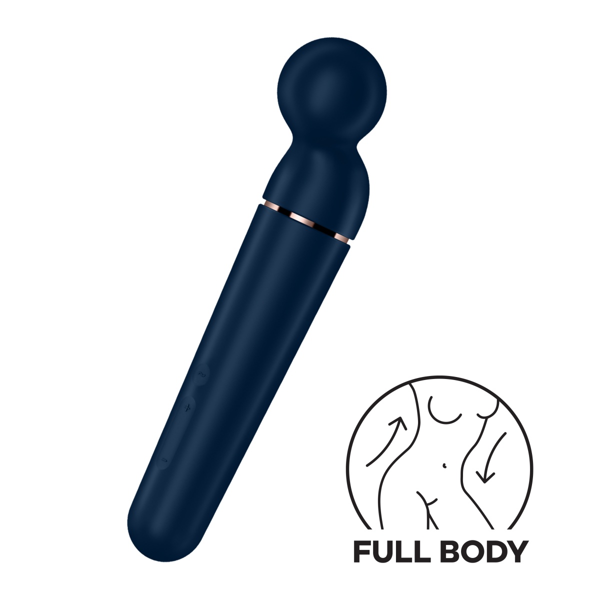 Masážní hlavice SATISFYER Planet Wand-er modrá