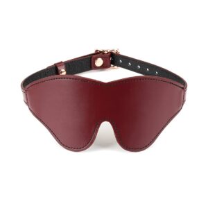 Maska na oči Liebe Seele Wine Red vínová