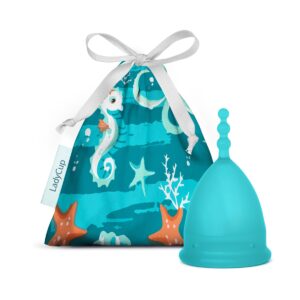 Menstruační kalíšek LadyCup Revolution Modrá hvězdice vel. S