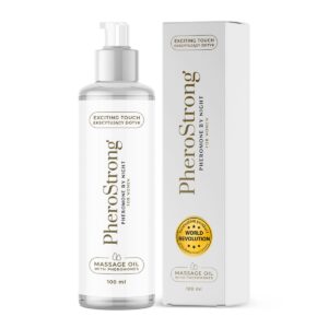 Olej masážní PheroStrong By Night s feromony pro ženy 100 ml