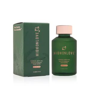 Olej tělový a sprchový HIGH ON LOVE Sensual CBD 100 ml