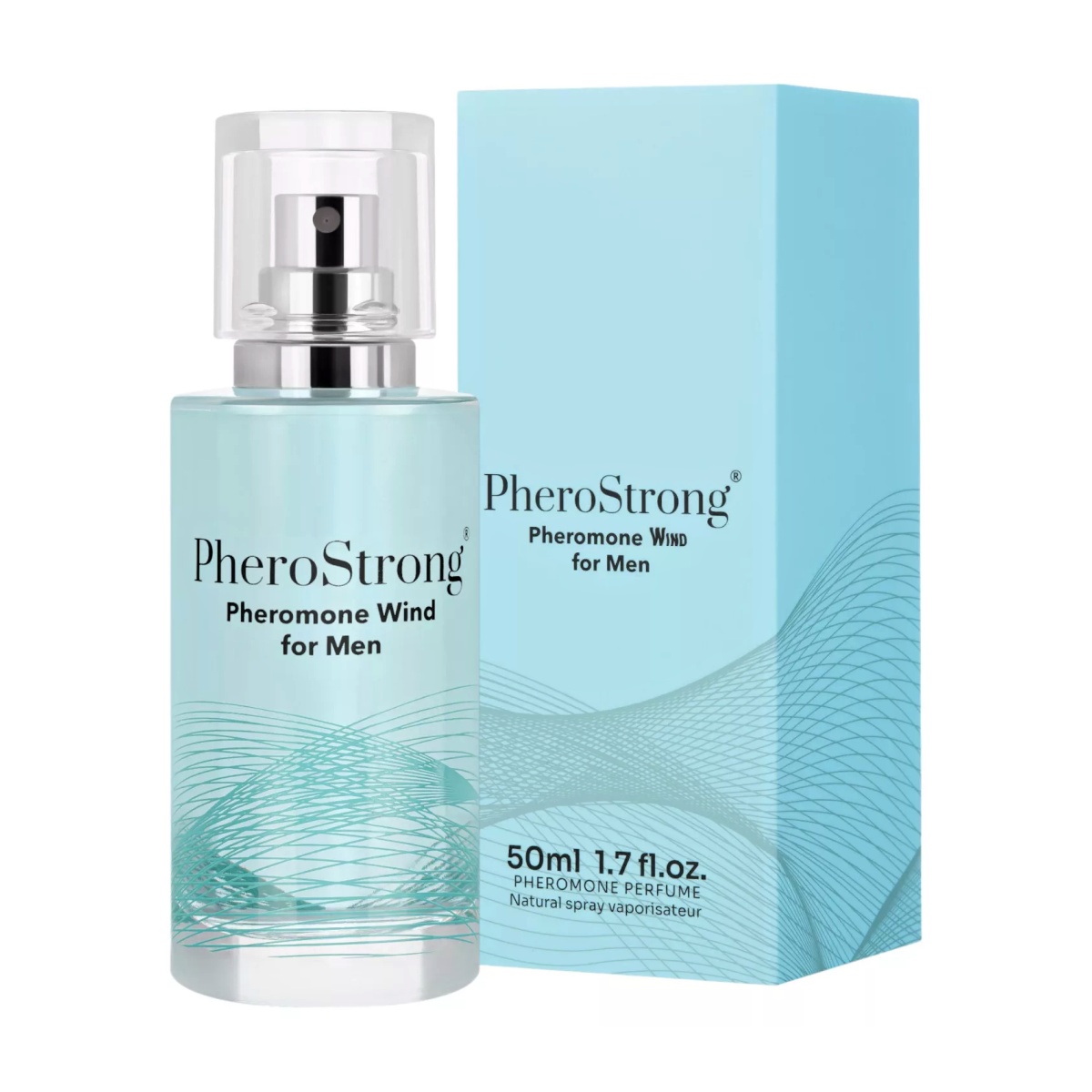 Parfém s feromony PheroStrong Wind pro muže 50 ml