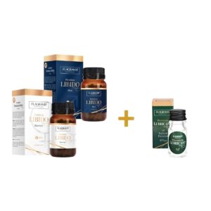 SET FLAGRANTI PREMIUM LIBIDO men + women 90 kapslí + lubrikační gel 5 ml ZDARMA