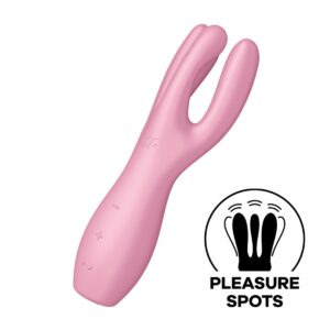 Stimulátor SATISFYER THREESOME 3 růžový