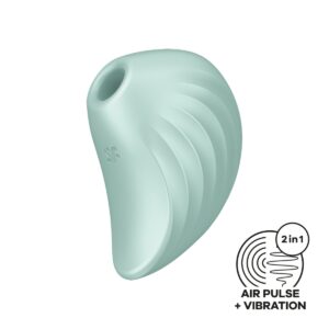 Stimulátor klitorisu SATISFYER PEARL DIVER zelený