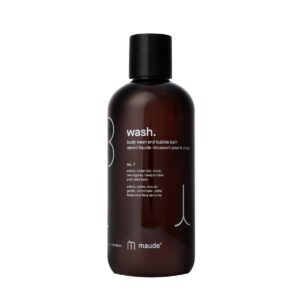 Tělový mycí gel a koupelová pěna Maude WASH no.1 amber