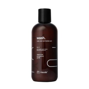 Tělový mycí gel a koupelová pěna Maude WASH no.2 pink pepper & gurjun balsam 355 ml