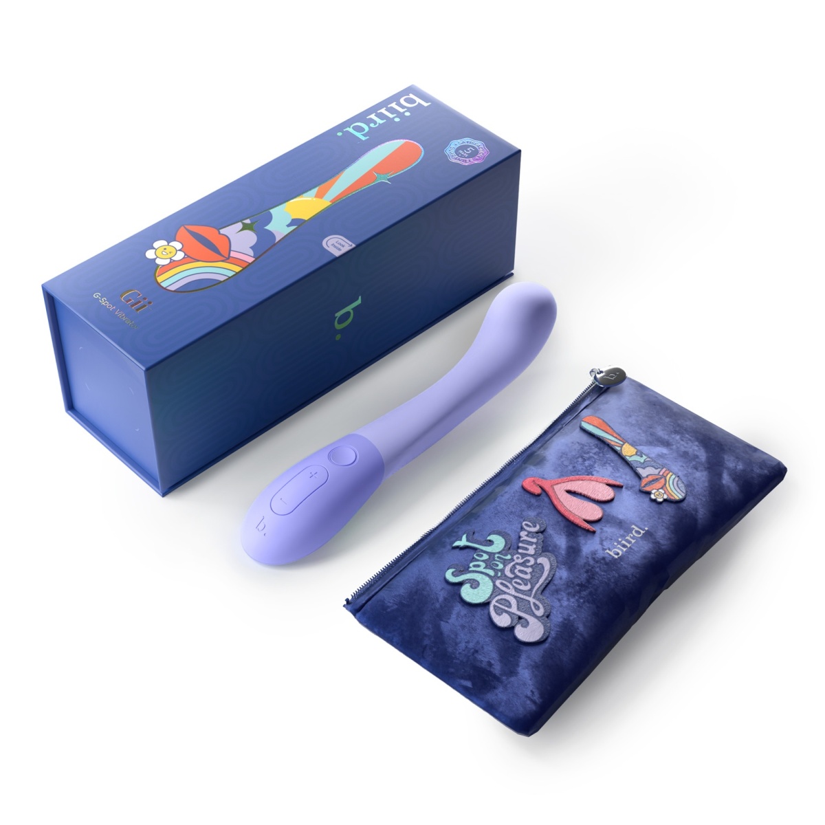 Vibrátor Biird Gii fialový