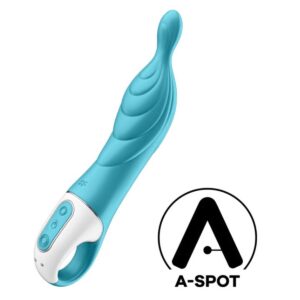 Vibrátor SATISFYER A-MAZING 2 tyrkysový