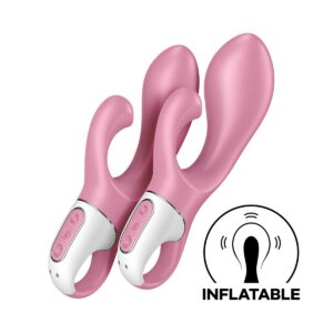 Vibrátor SATISFYER AIR PUMP BUNNY 2 růžový