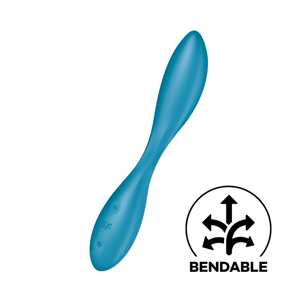 Vibrátor SATISFYER G-SPOT FLEX 1 modrý