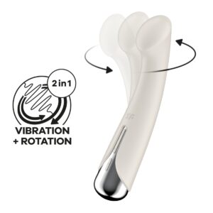 Vibrátor SATISFYER Spinning G-Spot 1 béžový