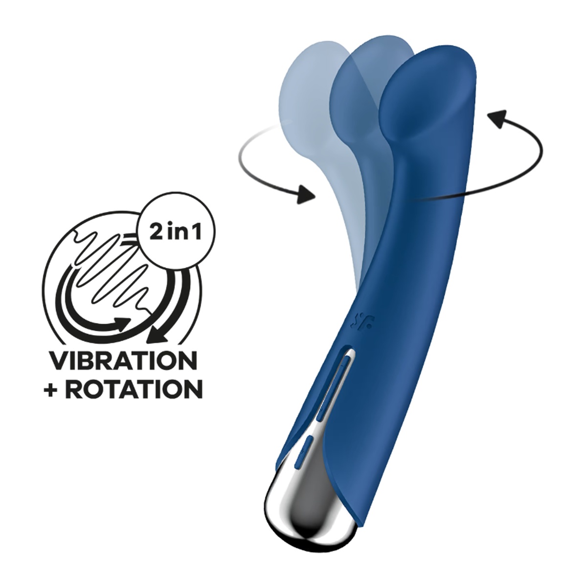 Vibrátor SATISFYER Spinning G-Spot 1 modrý