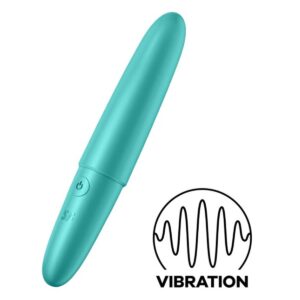 Vibrátor SATISFYER ULTRA POWER BULLET 6 tyrkysový