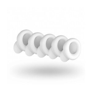 Náhradní hlavice SATISFYER NUMBER TWO sada 5 ks bílé