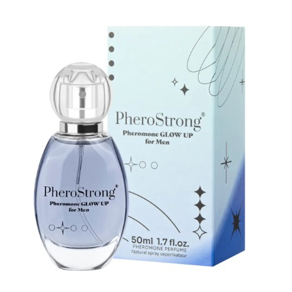Parfém s feromony PheroStrong Glow-Up pro muže 50 ml