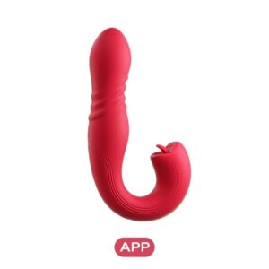 Vibrátor HONEY PLAY BOX JOI THRUST 2 App Controlled Thrusting G-Spot červený