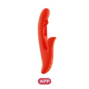 Vibrátor HONEY PLAY BOX TRESSA App Enabled Tapping G-Spot and Clitoris Stimulation oranžový