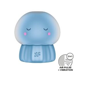 Stimulátor klitorisu SATISFYER Jelly-cious modrý