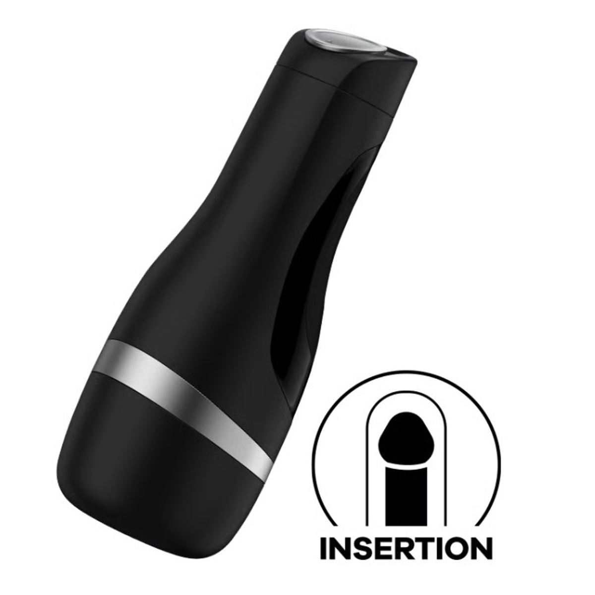 Masturbátor SATISFYER MEN CLASSIC stříbrný